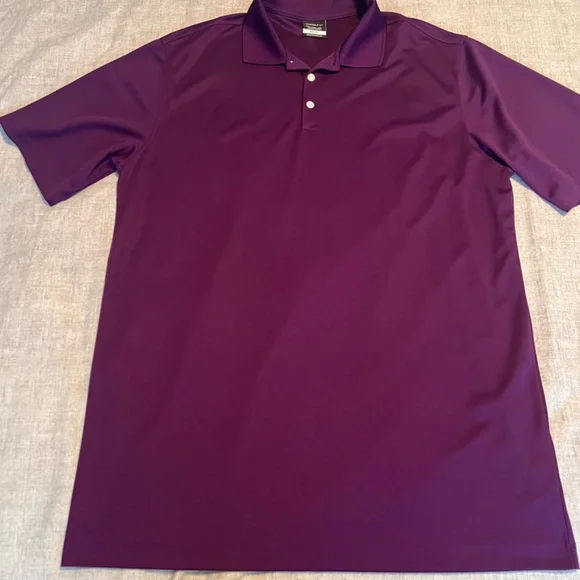 Nike Dri-FIT Polo Shirt 609941 | Size XL Tall | Night Purple | Performanc… - Picture 2 of 3